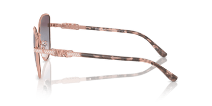 0MK1144B Navy To Pink Triple Shiny Rose Gold 725125510578