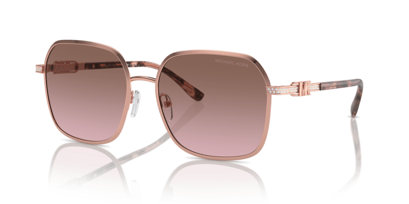 0MK1145B Light Brown Pink Gradient Shiny Rose Gold 725125510615