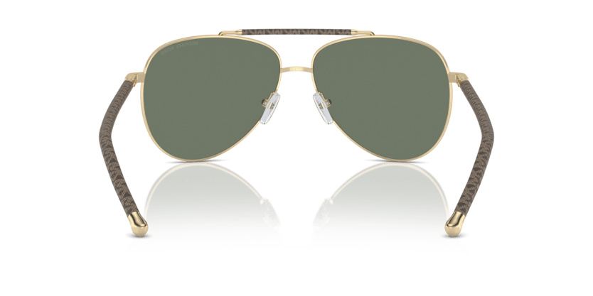 0MK1146 Green Solid Shiny Light Gold 725125510639