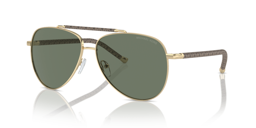 0MK1146 Green Solid Shiny Light Gold 725125510639