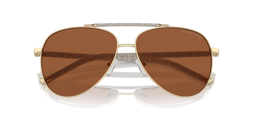 0MK1146 Brown Solid Shiny Light Gold 725125510653