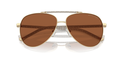 0MK1146 Brown Solid Shiny Light Gold 725125510653