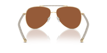 0MK1146 Brown Solid Shiny Light Gold 725125510653