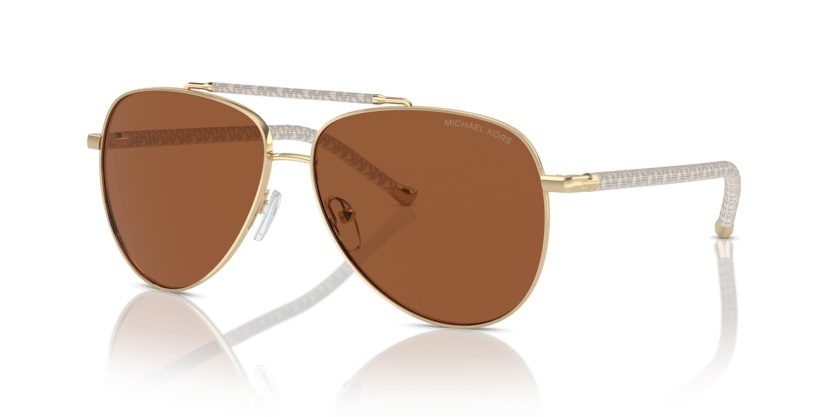 0MK1146 Brown Solid Shiny Light Gold 725125510653