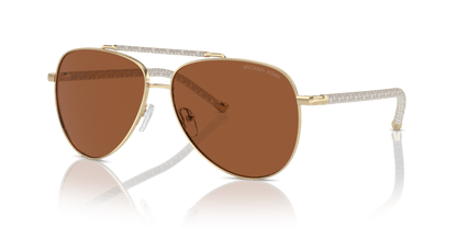 0MK1146 Brown Solid Shiny Light Gold 725125510653