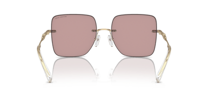 0MK1150 Pink Black Pink Solid Back Mirror 725125518444