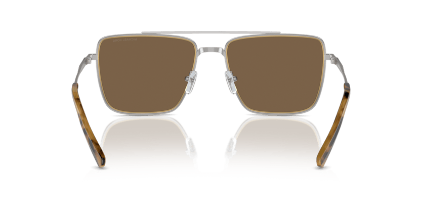 0MK1154 Brown Solid Shiny Silver 725125507554