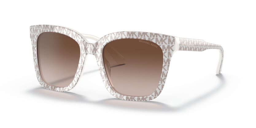 0MK2163 Brown Gradient Mk Repeat Print Vanilla 725125379359