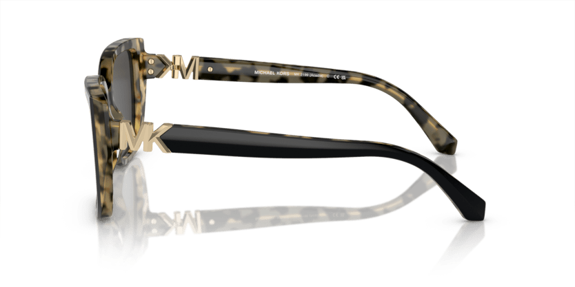 0MK2199 Dark Grey Solid Bi-layer Black/Amber Tortoise 725125402583