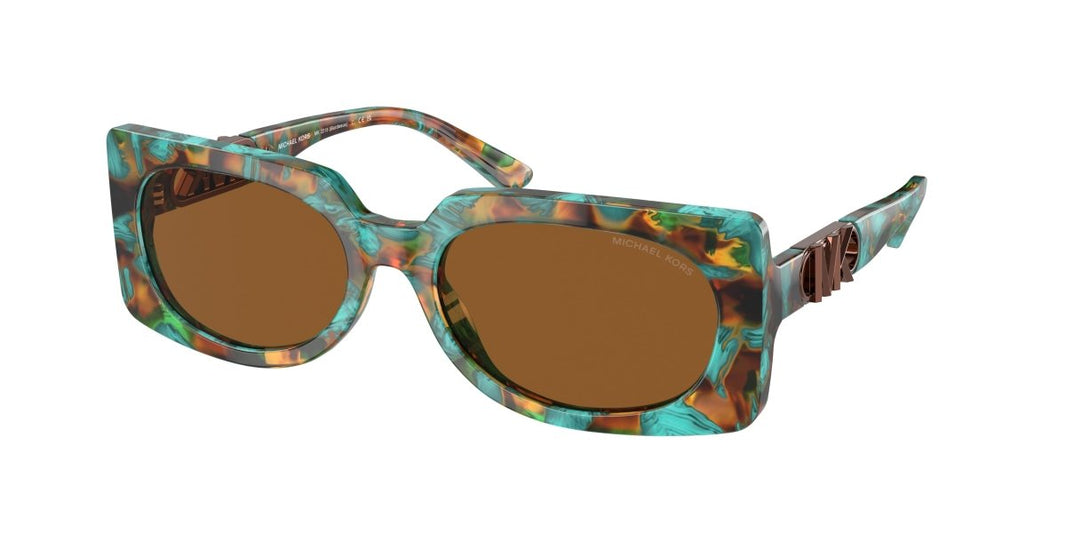0MK2215 Amber Solid Teal Graphic Tortoise 725125517669