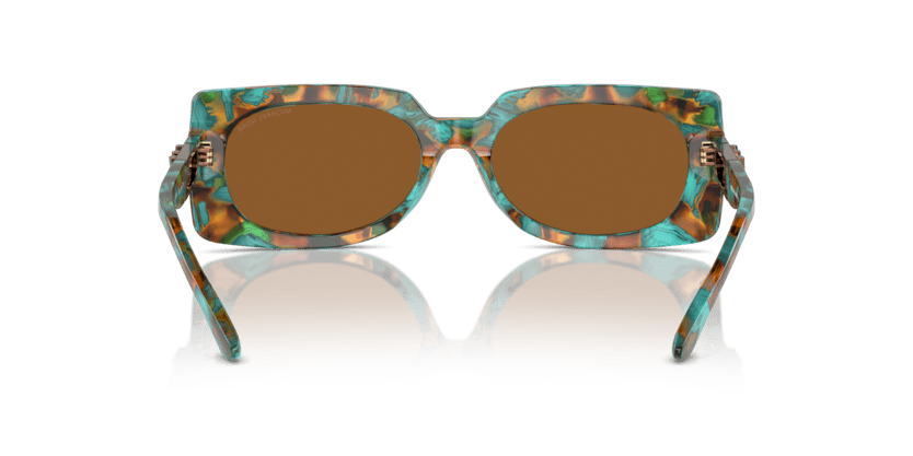 0MK2215 Amber Solid Teal Graphic Tortoise 725125517669