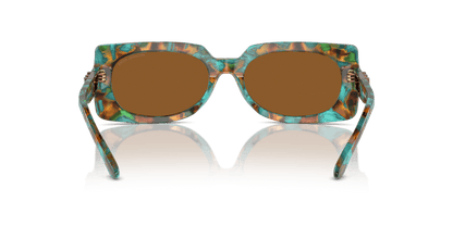 0MK2215 Amber Solid Teal Graphic Tortoise 725125517669