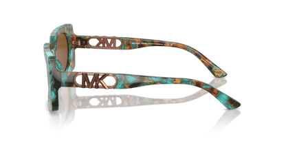 0MK2215 Amber Solid Teal Graphic Tortoise 725125517669