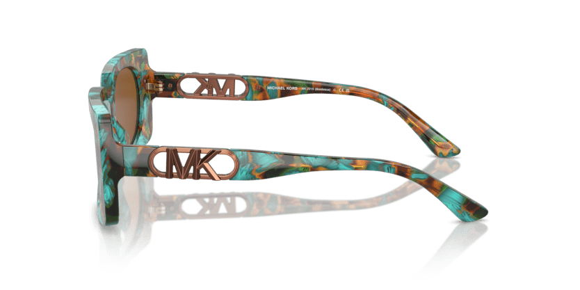 0MK2215 Amber Solid Teal Graphic Tortoise 725125517669