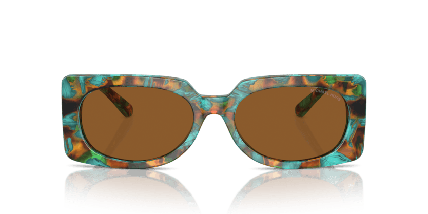 0MK2215 Amber Solid Teal Graphic Tortoise 725125517669