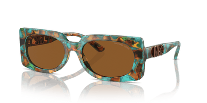 0MK2215 Amber Solid Teal Graphic Tortoise 725125517669