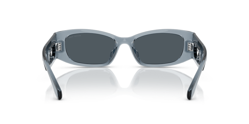 0MK2243U Blue Grey Solid Denim Transparent 725125531474