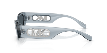 0MK2243U Blue Grey Solid Denim Transparent 725125531474