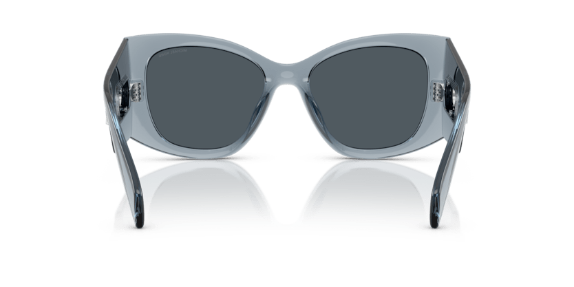 0MK2244U Blue Grey Solid Denim Transparent 725125531481