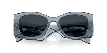 0MK2244U Blue Grey Solid Denim Transparent 725125531481