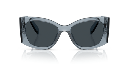 0MK2244U Blue Grey Solid Denim Transparent 725125531481