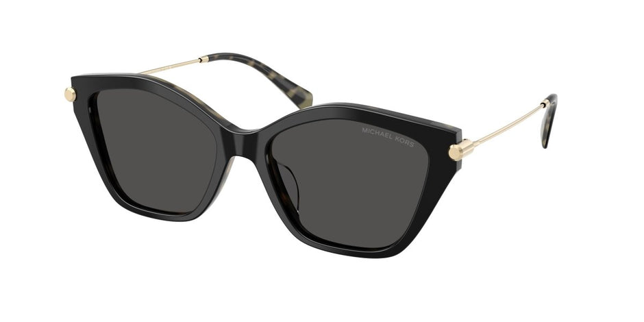 0MK2246U Dark Grey Solid Black/Amber Tortoise 725125532655