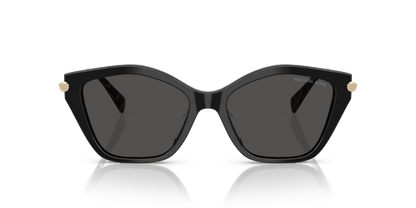 0MK2246U Dark Grey Solid Black/Amber Tortoise 725125532655