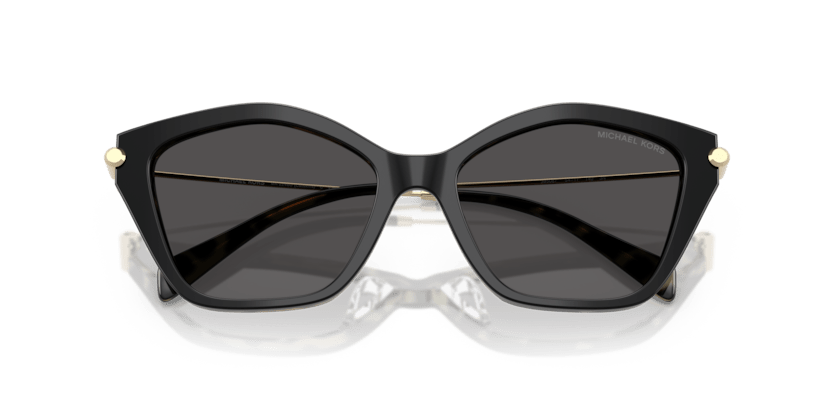 0MK2246U Dark Grey Solid Black/Amber Tortoise 725125532655