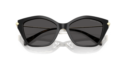 0MK2246U Dark Grey Solid Black/Amber Tortoise 725125532655