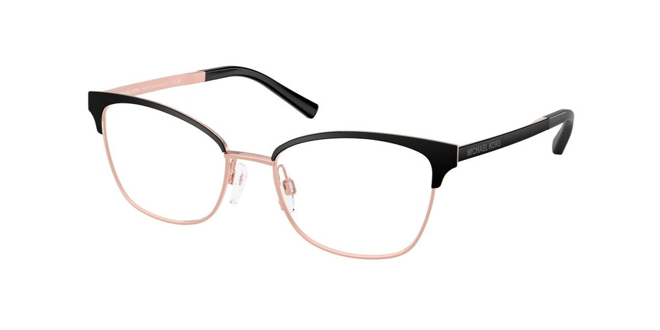 0MK3012 Demo Lens Matte Black/Rose Gold 725125961486