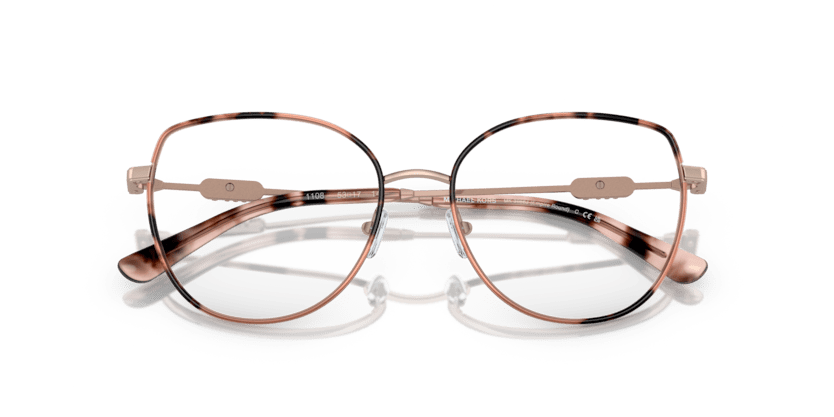 0MK3066J Demo Lens Rose Gold/Pink Tortoise 725125395656