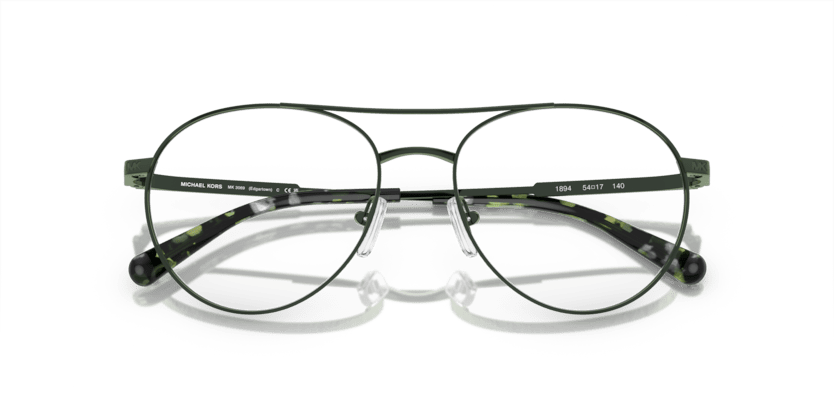 0MK3069 Demo Lens Transparent Amazon Green Metal 725125402767