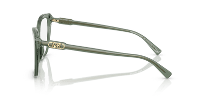 0MK4110U Demo Lens Smokey Olive Transparent 725125533362