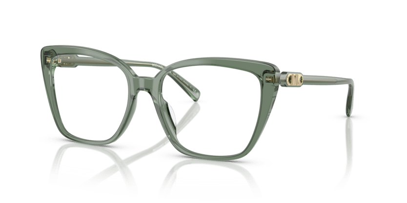 0MK4110U Demo Lens Smokey Olive Transparent 725125533362