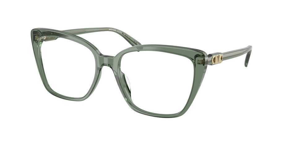 0MK4110U Demo Lens Smokey Olive Transparent 725125533379
