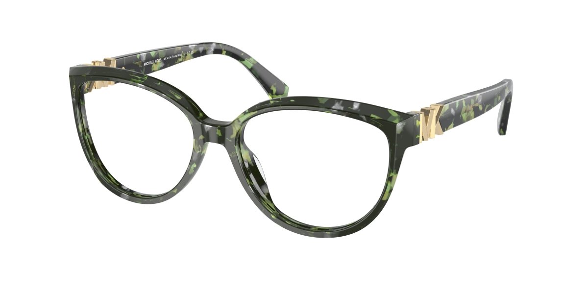 0MK4114 Demo Lens Amazon Green Tortoise 725125406048