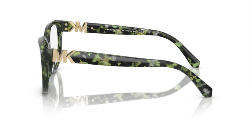 0MK4114 Demo Lens Amazon Green Tortoise 725125406048