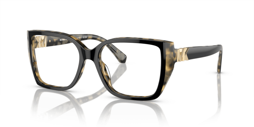 0MK4115U Demo Lens Black/Amber Tortoise 725125405683