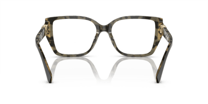 0MK4115U Demo Lens Black/Amber Tortoise 725125405683