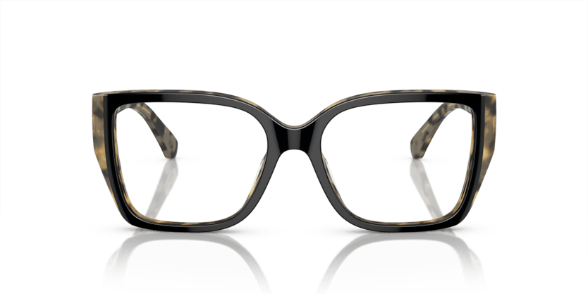 0MK4115U Demo Lens Black/Amber Tortoise 725125405690