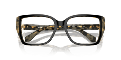 0MK4115U Demo Lens Black/Amber Tortoise 725125405690