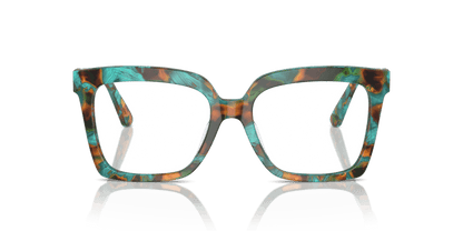 0MK4119U Demo Lens Teal Graphic Tortoise 725125517775