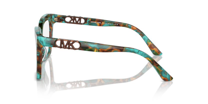 0MK4119U Demo Lens Teal Graphic Tortoise 725125517775