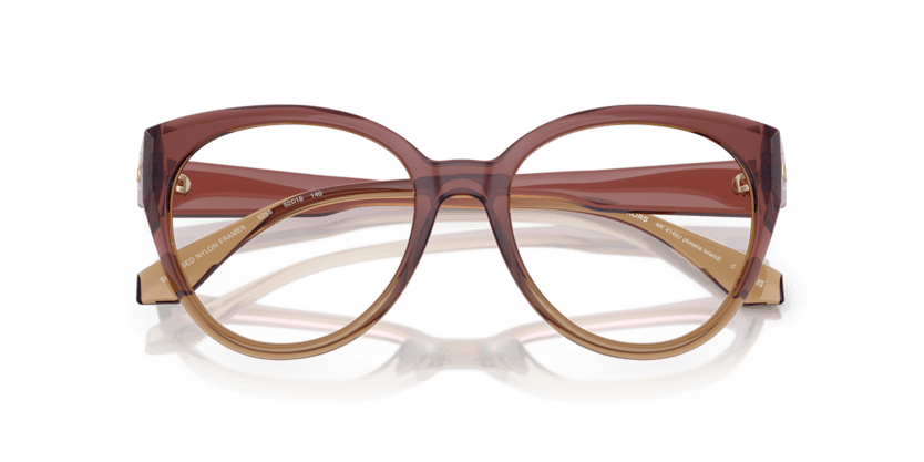 0MK4145U Demo Lens Dusty Rose Light Brown 725125530941