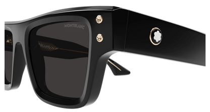 Montblanc MB0253S Black 889652426747
