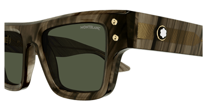 Montblanc MB0253S Brown 889652446370