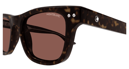 Montblanc MB0254S Havana 889652512334