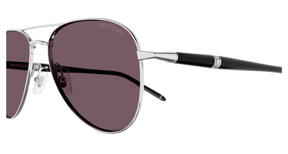 Montblanc MB0345S Silver 889652478050