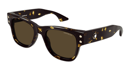 Montblanc MB0381S Havana 889652541976