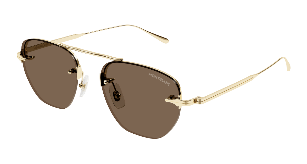 Montblanc MB0404S Gold 002 889652542782